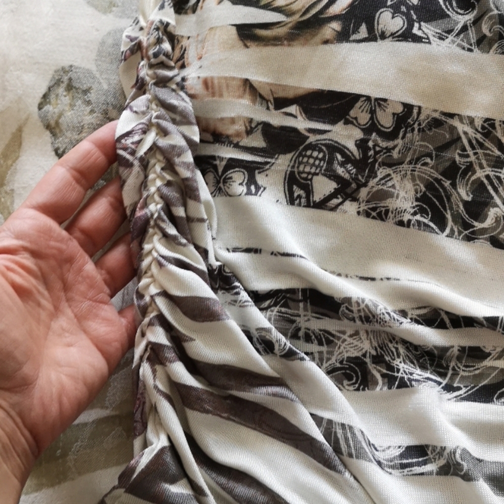 Andre by unit Patterned Mini dress - Picture 11 of 14